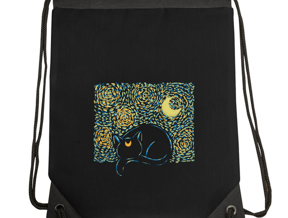 Starry Cat Art