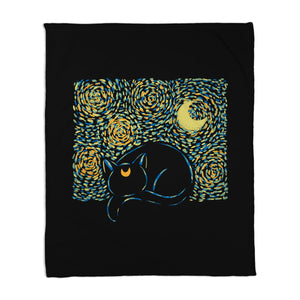 Starry Cat Art