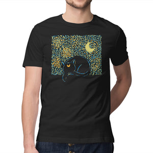 Starry Cat Art