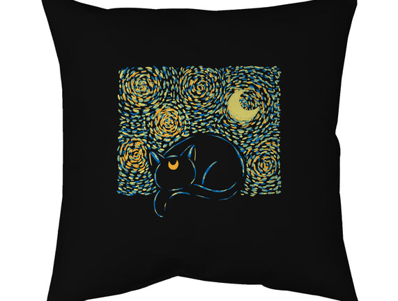 Starry Cat Art