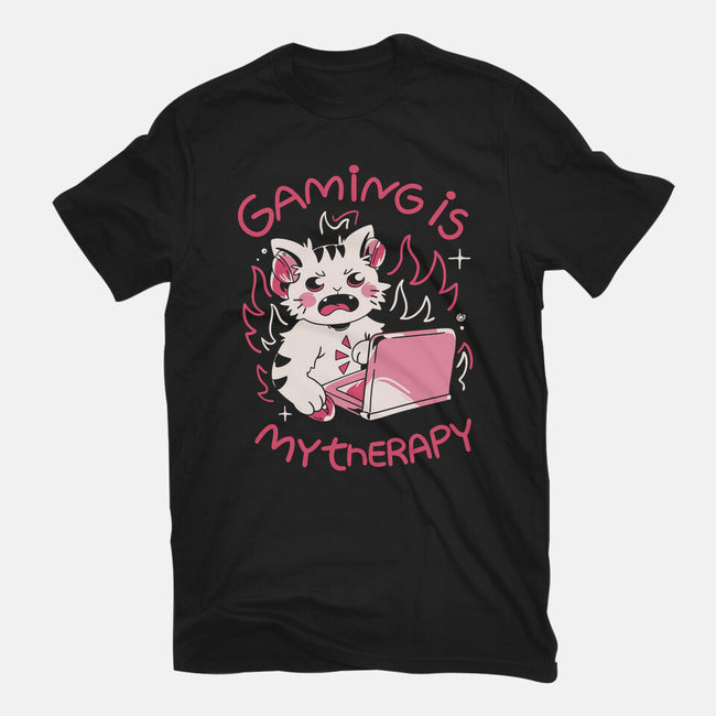 Gaming Is My Therapy-Mens-Premium-Tee-yumie