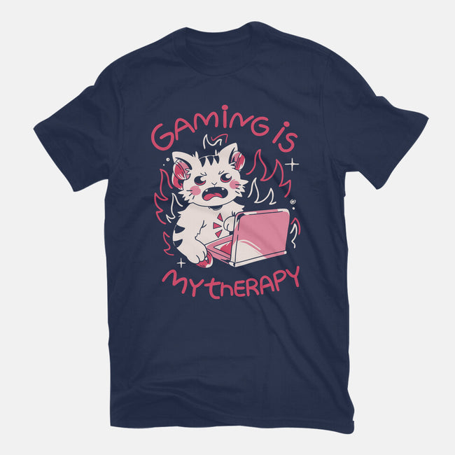 Gaming Is My Therapy-Youth-Basic-Tee-yumie