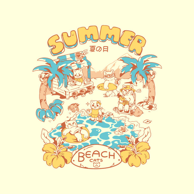 Summer Beach Cats-None-Mug-Drinkware-yumie