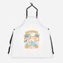 Summer Beach Cats-Unisex-Kitchen-Apron-yumie