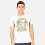 Summer Beach Cats-Mens-Heavyweight-Tee-yumie