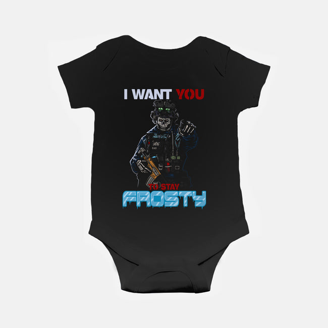 Stay Frosty-Baby-Basic-Onesie-AndreusD