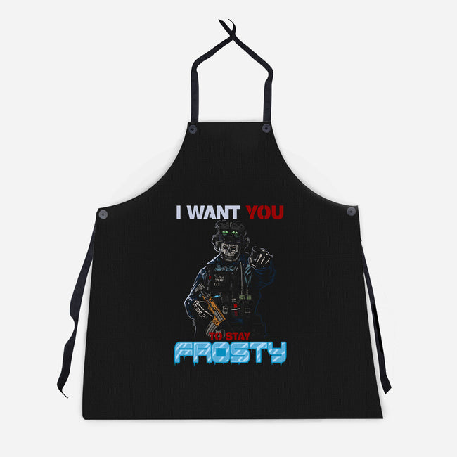 Stay Frosty-Unisex-Kitchen-Apron-AndreusD