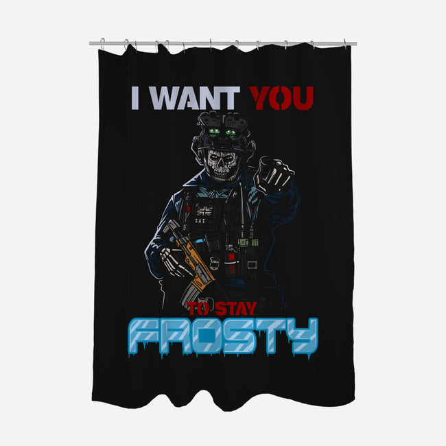 Stay Frosty-None-Polyester-Shower Curtain-AndreusD