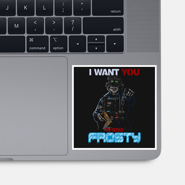 Stay Frosty-None-Glossy-Sticker-AndreusD