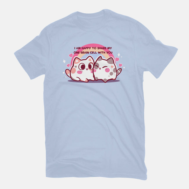 Happy To Share My Brain Cell-Womens-Fitted-Tee-TechraNova