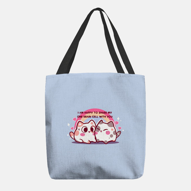 Happy To Share My Brain Cell-None-Basic Tote-Bag-TechraNova