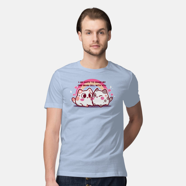 Happy To Share My Brain Cell-Mens-Premium-Tee-TechraNova