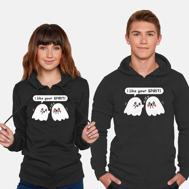 Ghost Likes Your Spirit-Unisex-Pullover-Sweatshirt-TechraNova