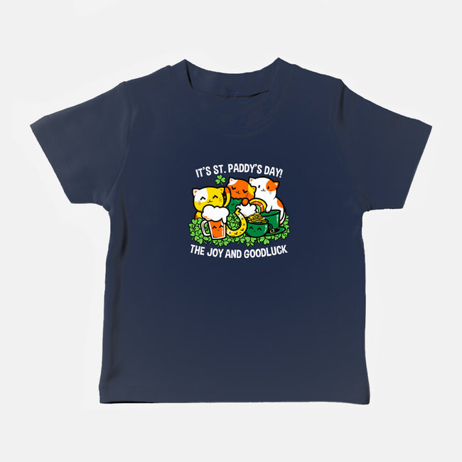 It's Saint Paddy's Day-Baby-Basic-Tee-krisren28