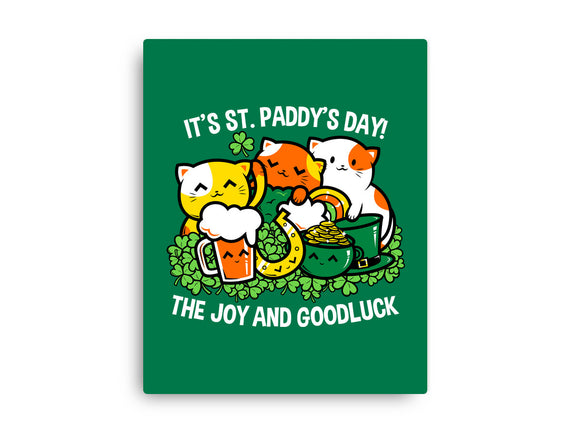 It's Saint Paddy's Day