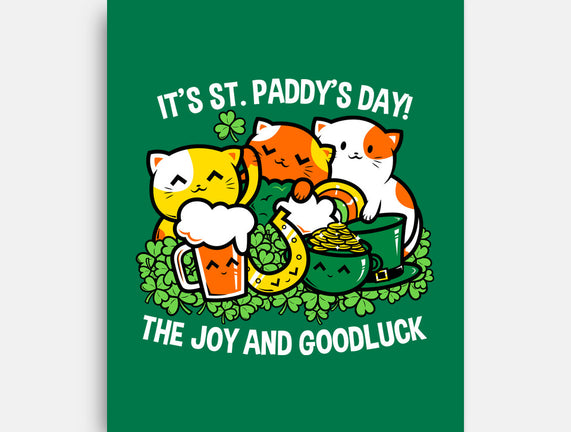 It's Saint Paddy's Day