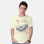 DeLorean Sumi-e-Mens-Basic-Tee-Astrobot Invention