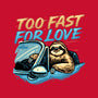 Too Fast For Love-None-Removable Cover w Insert-Throw Pillow-glitchygorilla