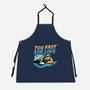 Too Fast For Love-Unisex-Kitchen-Apron-glitchygorilla