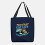 Too Fast For Love-None-Basic Tote-Bag-glitchygorilla