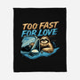 Too Fast For Love-None-Fleece-Blanket-glitchygorilla