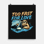 Too Fast For Love-None-Matte-Poster-glitchygorilla