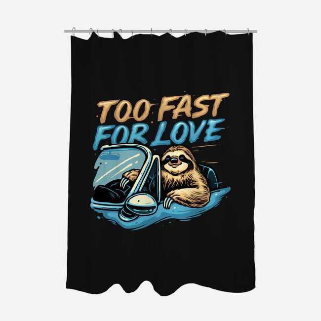 Too Fast For Love-None-Polyester-Shower Curtain-glitchygorilla