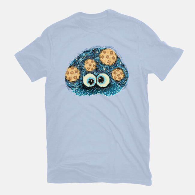 Cookies In The Night Sky-Mens-Heavyweight-Tee-glitchygorilla