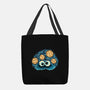 Cookies In The Night Sky-None-Basic Tote-Bag-glitchygorilla