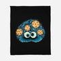 Cookies In The Night Sky-None-Fleece-Blanket-glitchygorilla