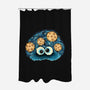 Cookies In The Night Sky-None-Polyester-Shower Curtain-glitchygorilla