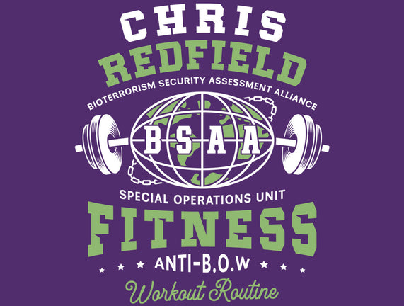 Bsaa Redfield Fitness Emblem