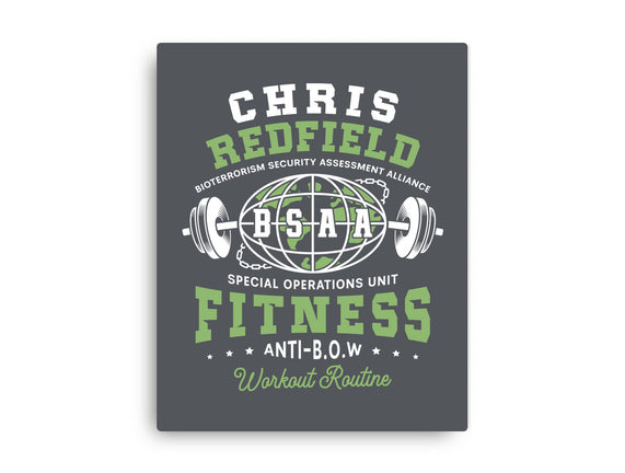 Bsaa Redfield Fitness Emblem