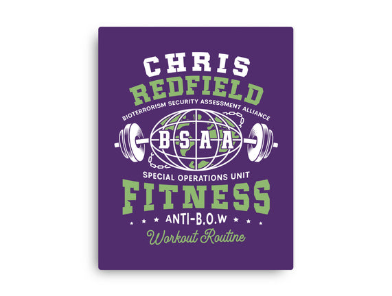 Bsaa Redfield Fitness Emblem