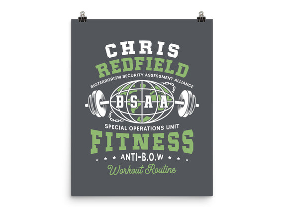 Bsaa Redfield Fitness Emblem