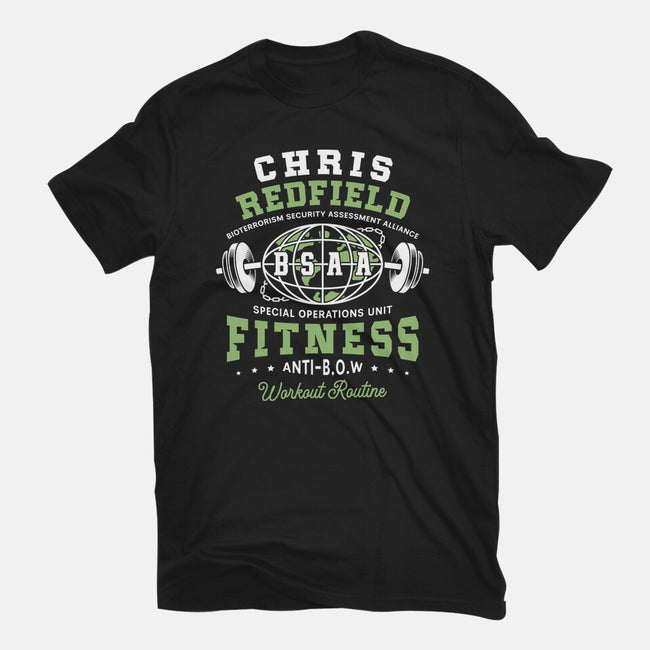 Bsaa Redfield Fitness Emblem-Unisex-Basic-Tee-LAGELANTEE