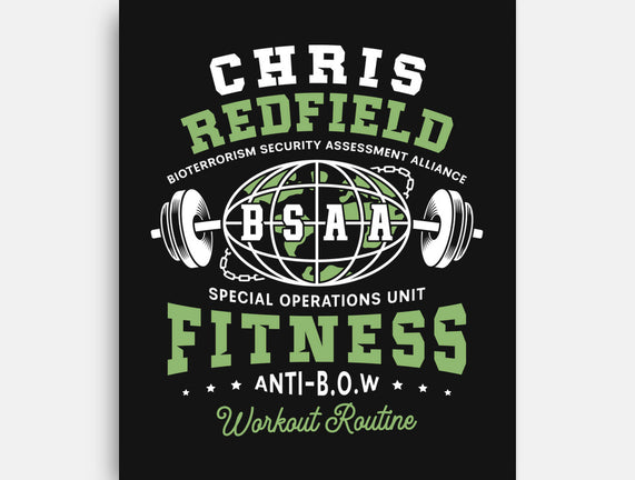 Bsaa Redfield Fitness Emblem