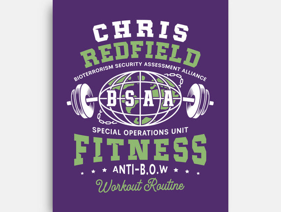 Bsaa Redfield Fitness Emblem