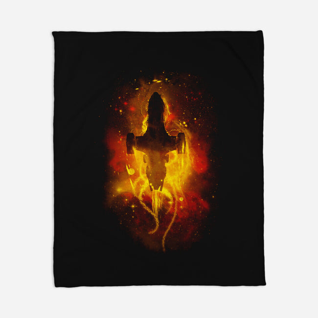 The Shiny Fireflying-None-Fleece-Blanket-kharmazero