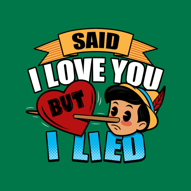 Said I Love You But I Lied-None-Stretched-Canvas-Boggs Nicolas