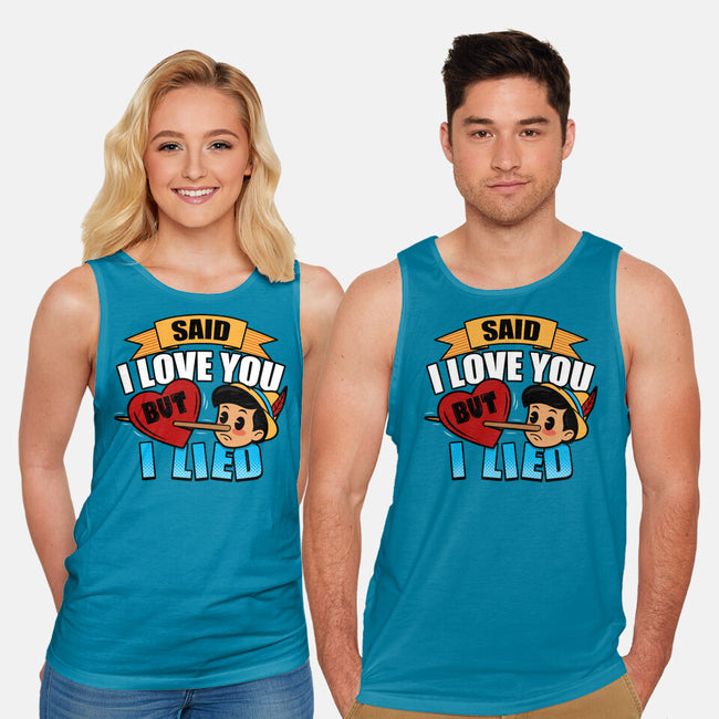 Said I Love You But I Lied-Unisex-Basic-Tank-Boggs Nicolas