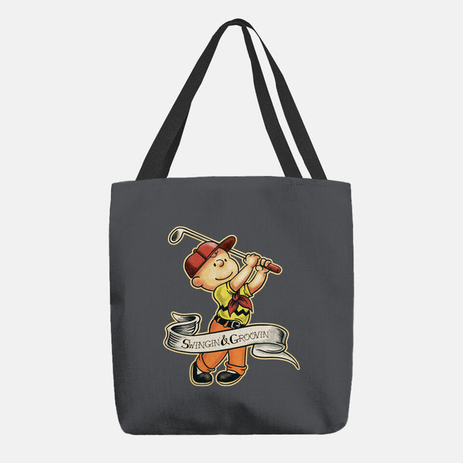 Charlie's Golf Adventure-None-Basic Tote-Bag-P1yu5h