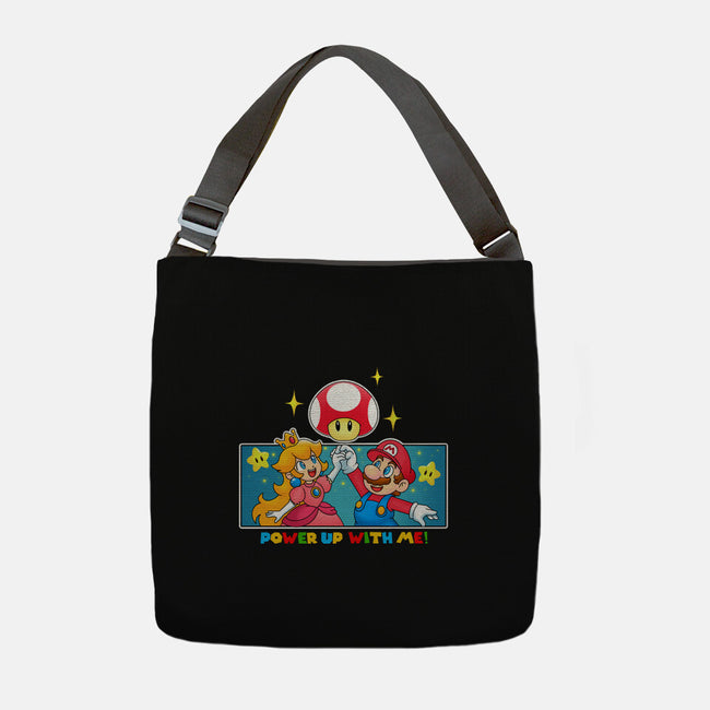 Power Up With Me-None-Adjustable Tote-Bag-Tri haryadi