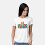 Power Up With Me-Womens-Basic-Tee-Tri haryadi