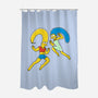 Simpsons X Simpsons-None-Polyester-Shower Curtain-naomori