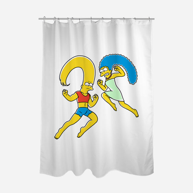 Simpsons X Simpsons-None-Polyester-Shower Curtain-naomori