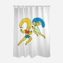 Simpsons X Simpsons-None-Polyester-Shower Curtain-naomori