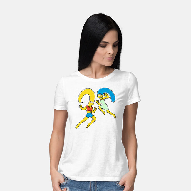 Simpsons X Simpsons-Womens-Basic-Tee-naomori