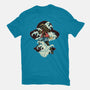 Pirate King Waves-Mens-Heavyweight-Tee-glitchygorilla