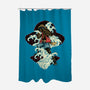 Pirate King Waves-None-Polyester-Shower Curtain-glitchygorilla